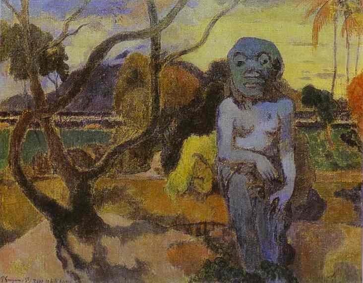 The Idol - Paul Gauguin Painting